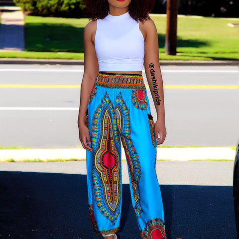 Light Blue tik pants