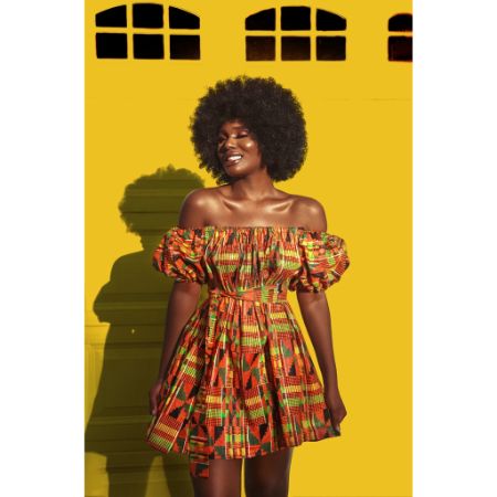 Kente Rew Dress