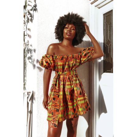 Kente Rew Dress