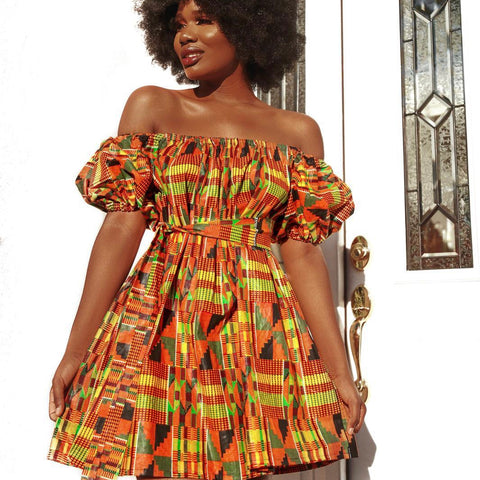 Kente Rew Dress